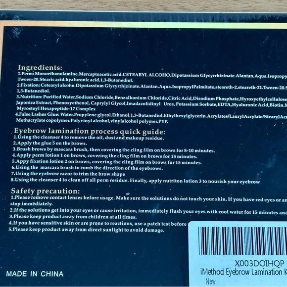 Brow Lamination Kit Eyebrow Lamination Kit Professional DIY Eye Brow 6/2025 - Picture 5 of 11